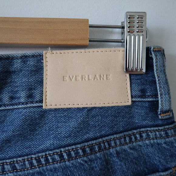 Everlane The Curvy 90s Cheeky Straight Jean, Size 30 Crop - Picture 6 of 15